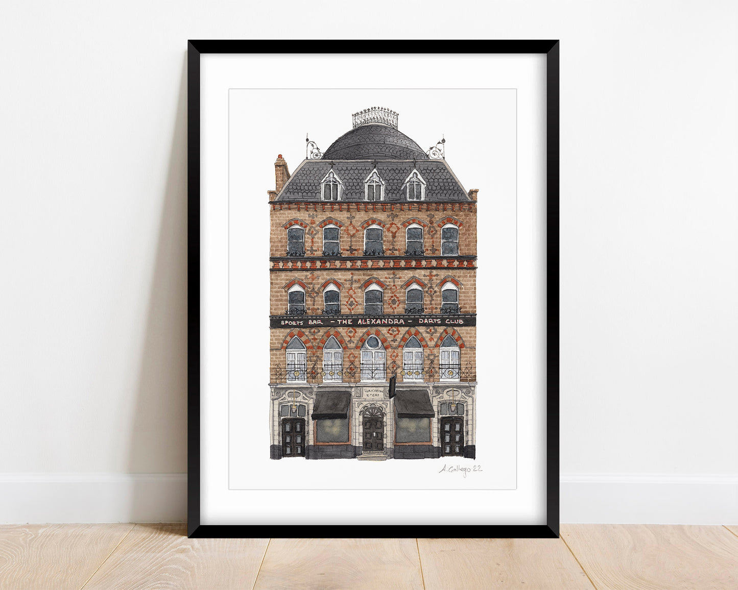 Clapham - The Alexandra - Giclée Print (unframed)