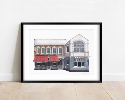 Camberwell - The Crooked Well pub - Giclée Print (unframed)