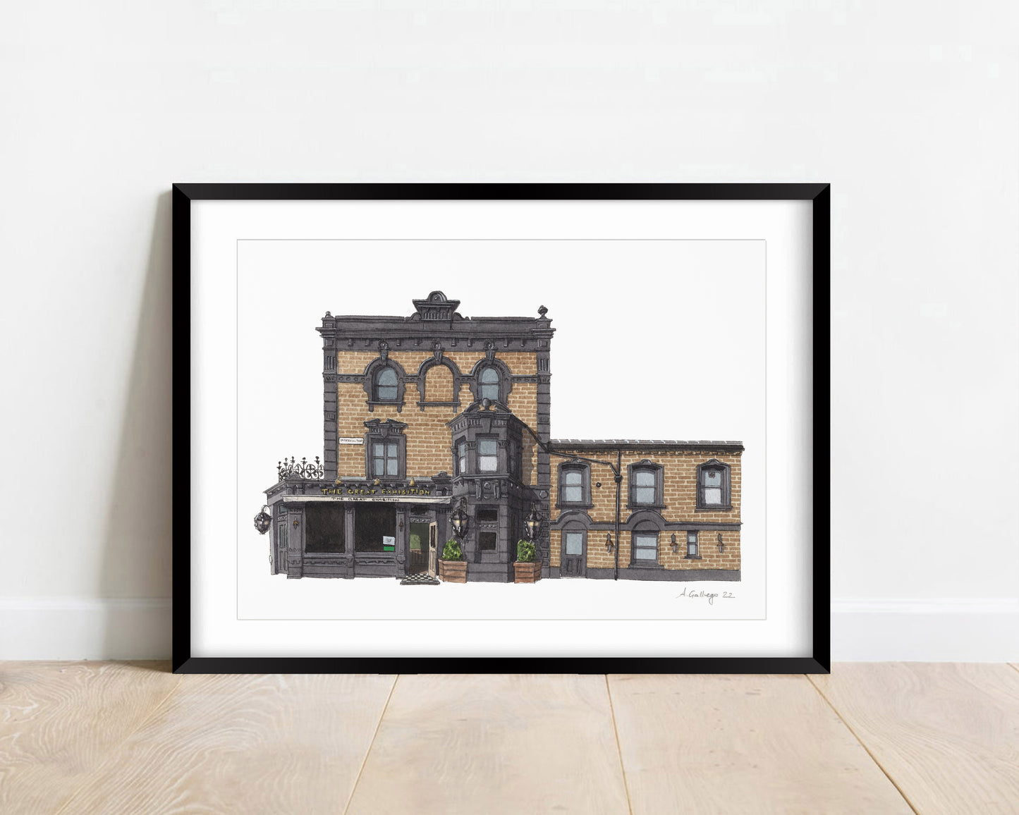 East Dulwich - The Great Exhibition Pub - Giclée Print (unframed)