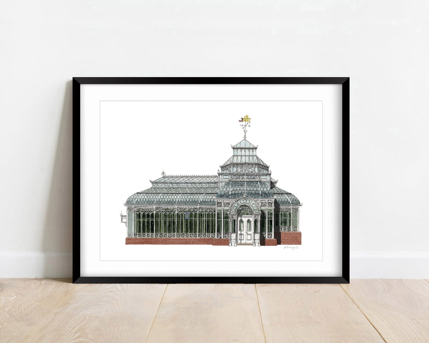 Forest Hill - The Conservatory at The Horniman Museum - Giclée Print (unframed)