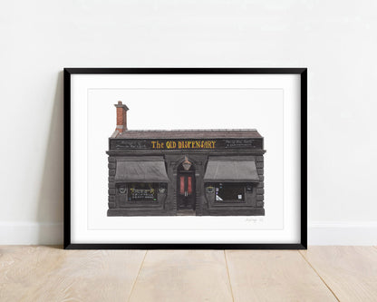 Camberwell - The Old Dispensary pub - Giclée Print (unframed)