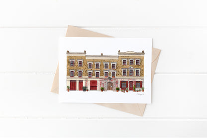 East End - Wilton's Music Hall - Greeting card with envelope - Tower Hamlets