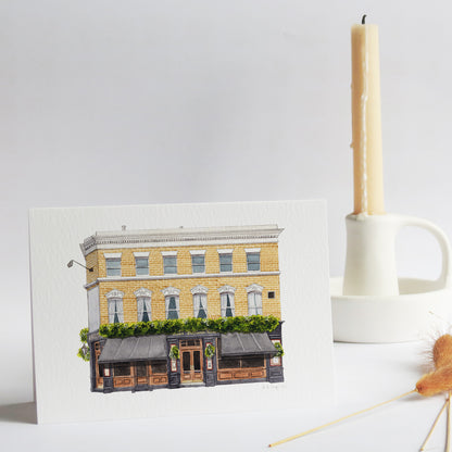 East Dulwich - East Dulwich Tavern - EDT - Greeting card with envelope
