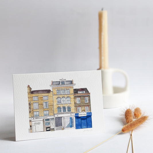 Farringdon - St John Restaurant - Lansons - Greeting card with envelope