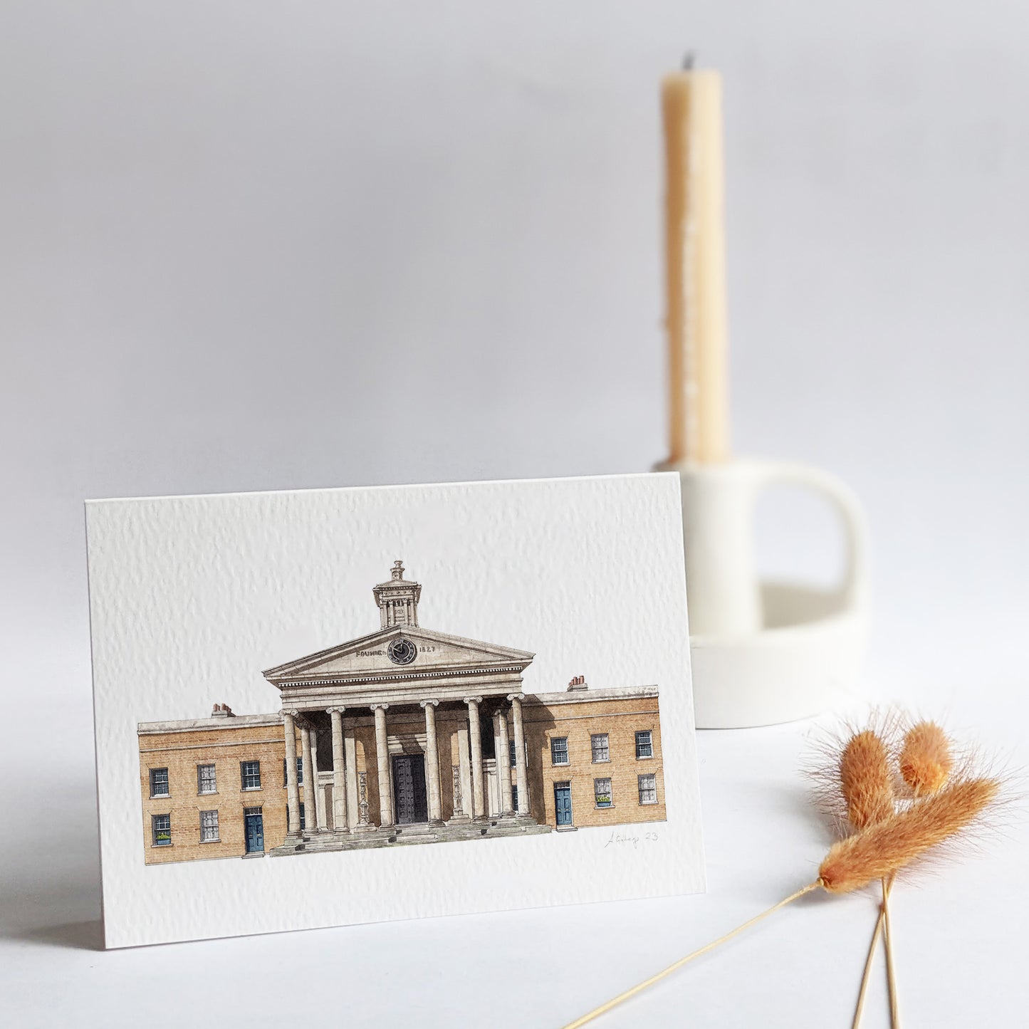 Peckham - Asylum Chapel - Greeting card with envelope