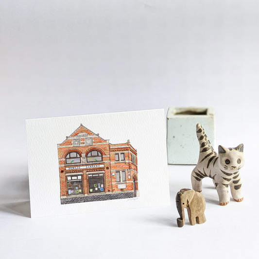 Crystal Palace - Upper Norwood Library Hub - Greeting card with envelope
