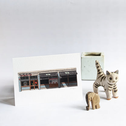 Forest Hill - Sylvan Post pub - Greeting card with envelope