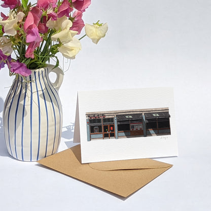 Forest Hill - Sylvan Post pub - Greeting card with envelope