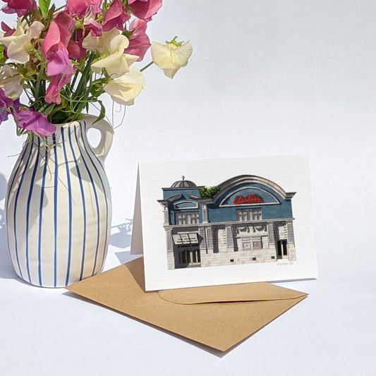 Notting Hill - Electric Cinema - Greeting card with envelope