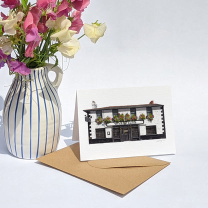 Notting Hill - The Windsor Castle - Greeting card with envelope