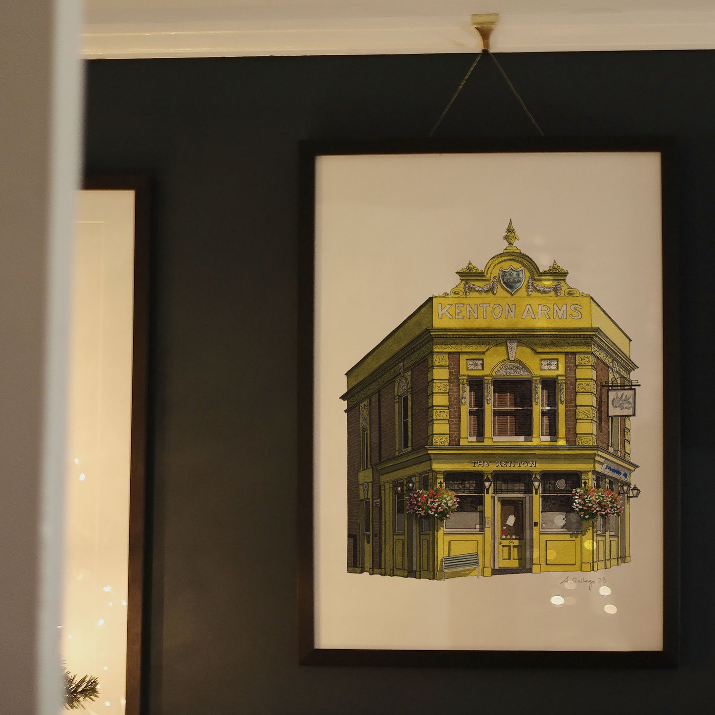 Hackney - The Kenton pub - Giclée Print (unframed) - Homerton