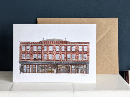West Norwood - Knowles of Norwood - Greeting card with envelope - Tulse Hill