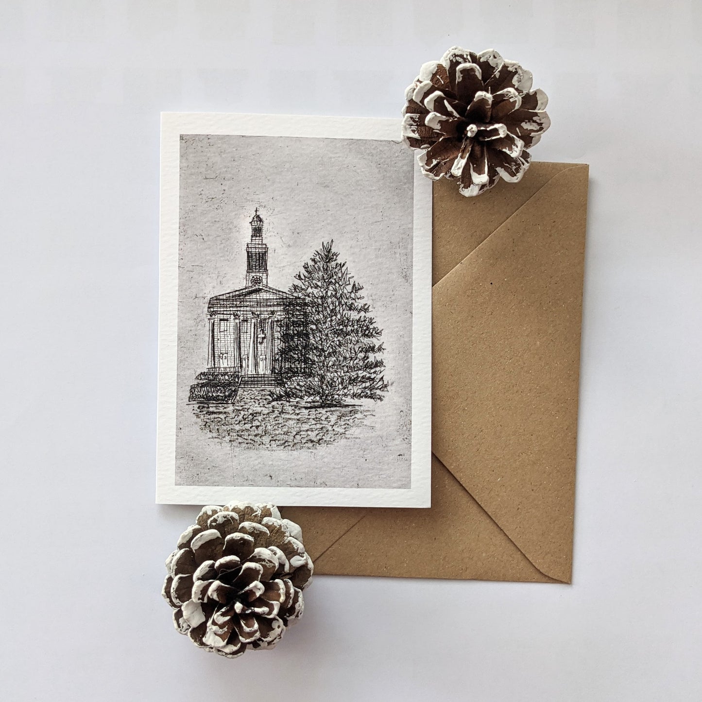 West Norwood - St Luke's Church - Christmas card with envelope