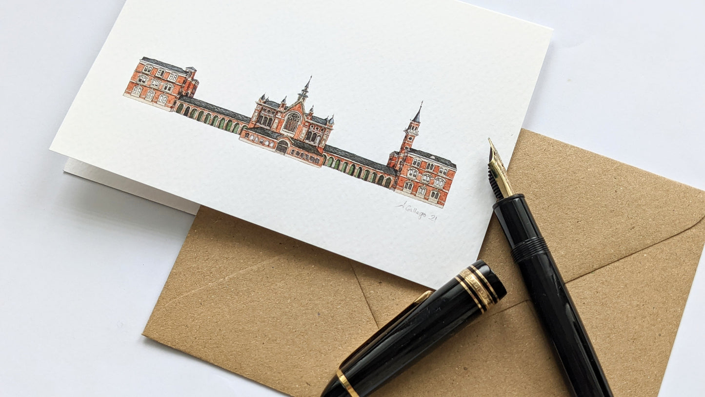 Dulwich College - Greeting card with envelope - Dulwich Village