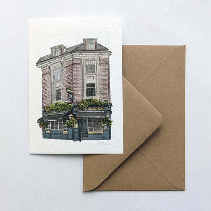 St James' Park - Two Chairmen pub - Greeting card with envelope