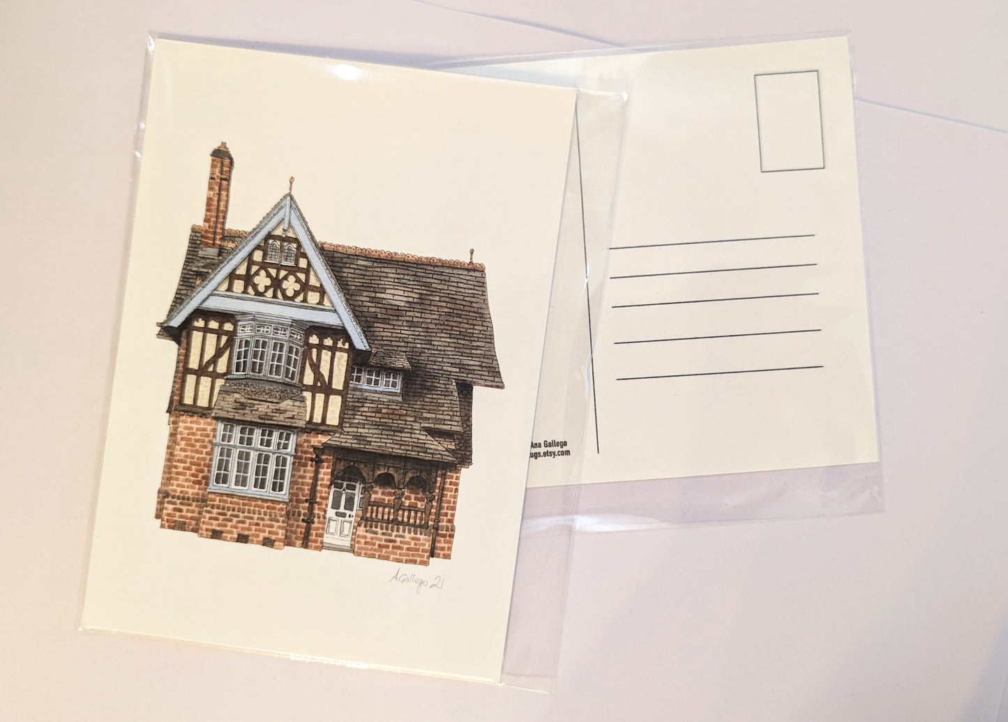 Outlet - Dulwich Village - Park Lodge - Miniprint (A6)