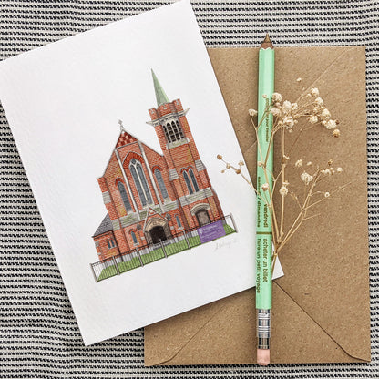 Tulse Hill - Rosemead Pre-Preparatory School - Greeting card with envelope - West Norwood