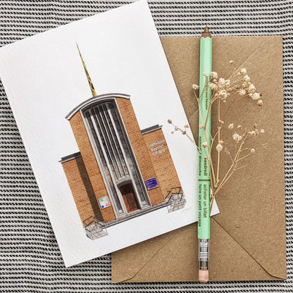 West Norwood - Chatsworth Baptist Church - Greeting card with envelope