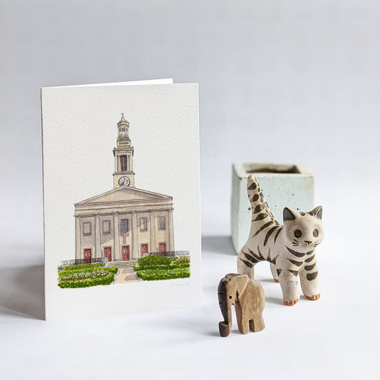 West Norwood - St Luke's Church - Greeting card with envelope