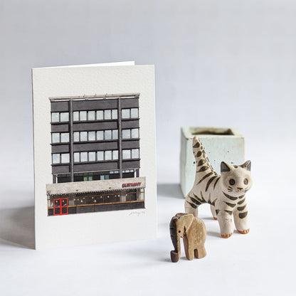 Elephant & Castle - The Elephant & Castle pub - Greeting card with envelope