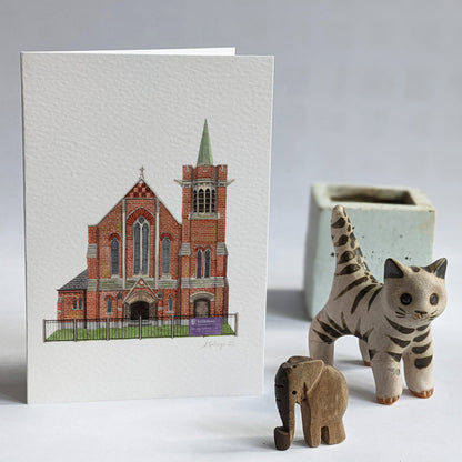 Tulse Hill - Rosemead Pre-Preparatory School - Greeting card with envelope - West Norwood
