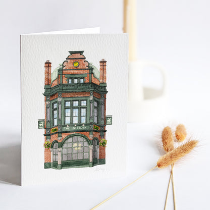Borough - The Roebuck - Greeting card with envelope